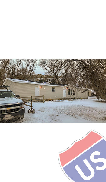 Complete exterior renovation in Lovell, Wyoming